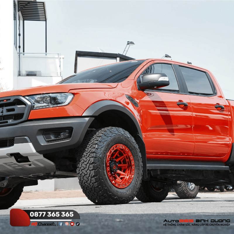 ford ranger cam nâng cấp mâm 18inch